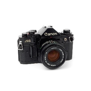 [중고]캐논 Canon A-1 + 데이터백 [TC8526]