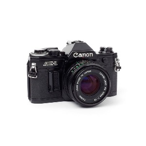 [중고]캐논 블랙 Canon AE-1 [TC8227]