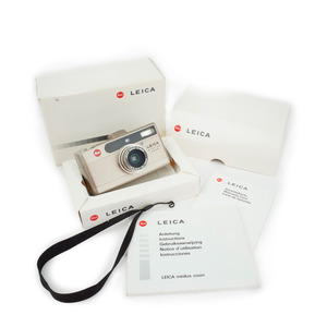 [중고]라이카 미니룩스 줌 박스 풀세트  Leica Minilux Zoom + 데이터백 [TC4204]