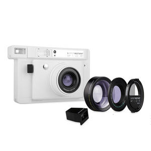 로모 Instant wide인스턴트 와이드 카메라 화이트+3 Lenses