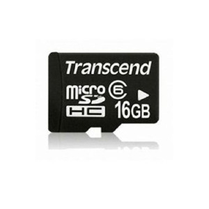 트랜센드 microSDHC 메모리 TranscendClass6 16GB
