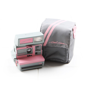 [중고]폴라로이드쿨캠 핑크CoolCam Pink + Bag [TP0184]